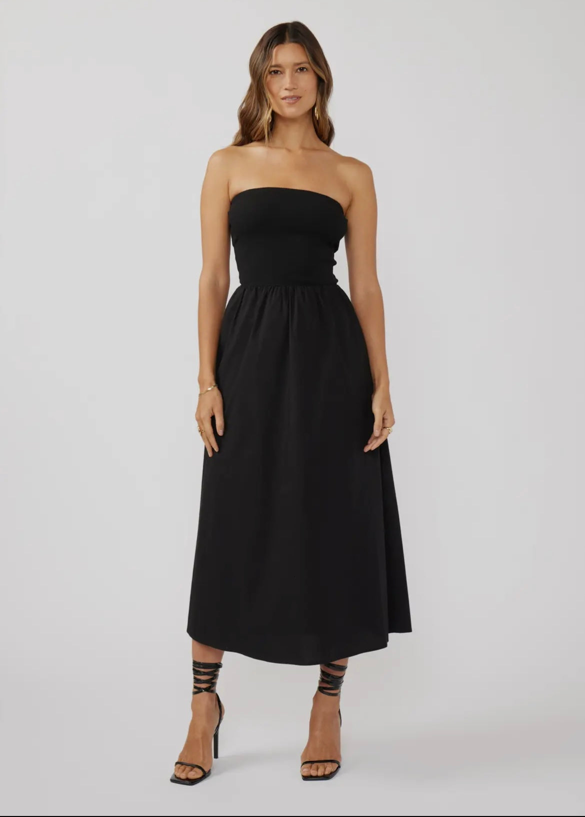 Black Tube Maxi Dress