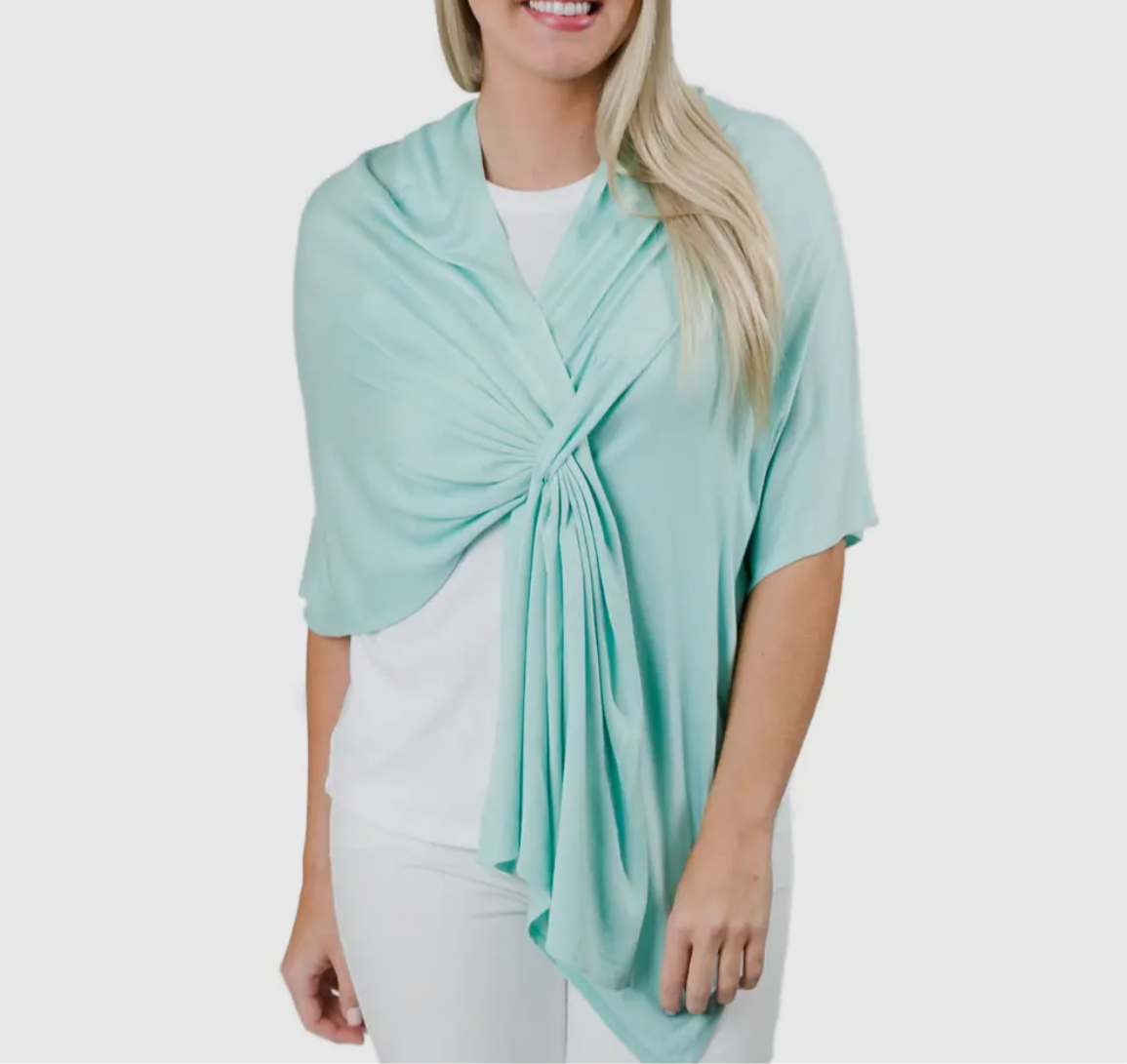 Aqua Keyhole Wrap