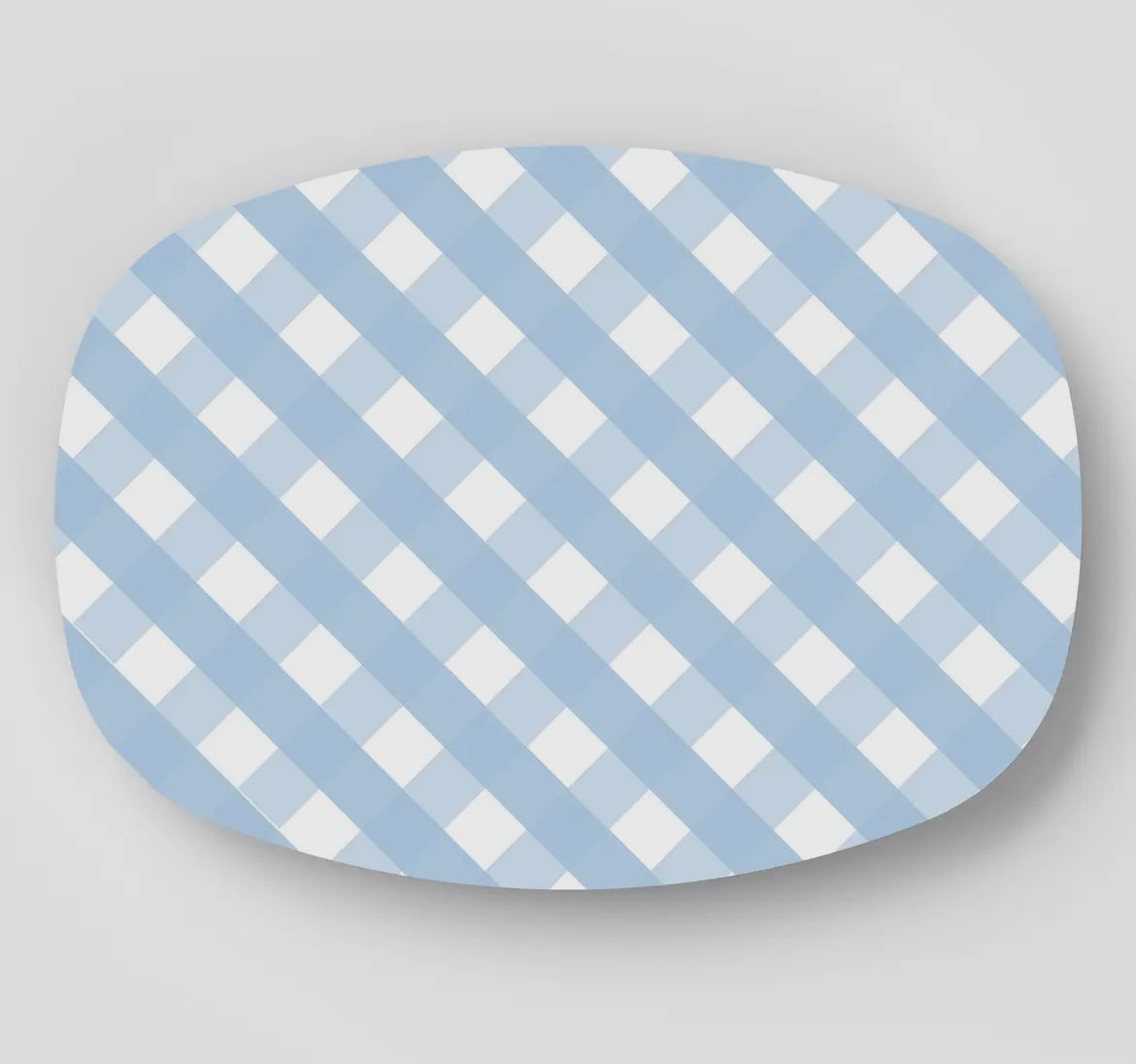 Gingham Serving Trey