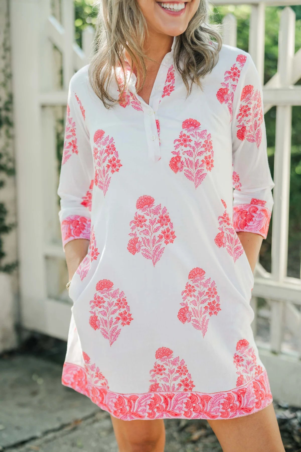Victoria Dunn Sully Dress- Honeysuckle