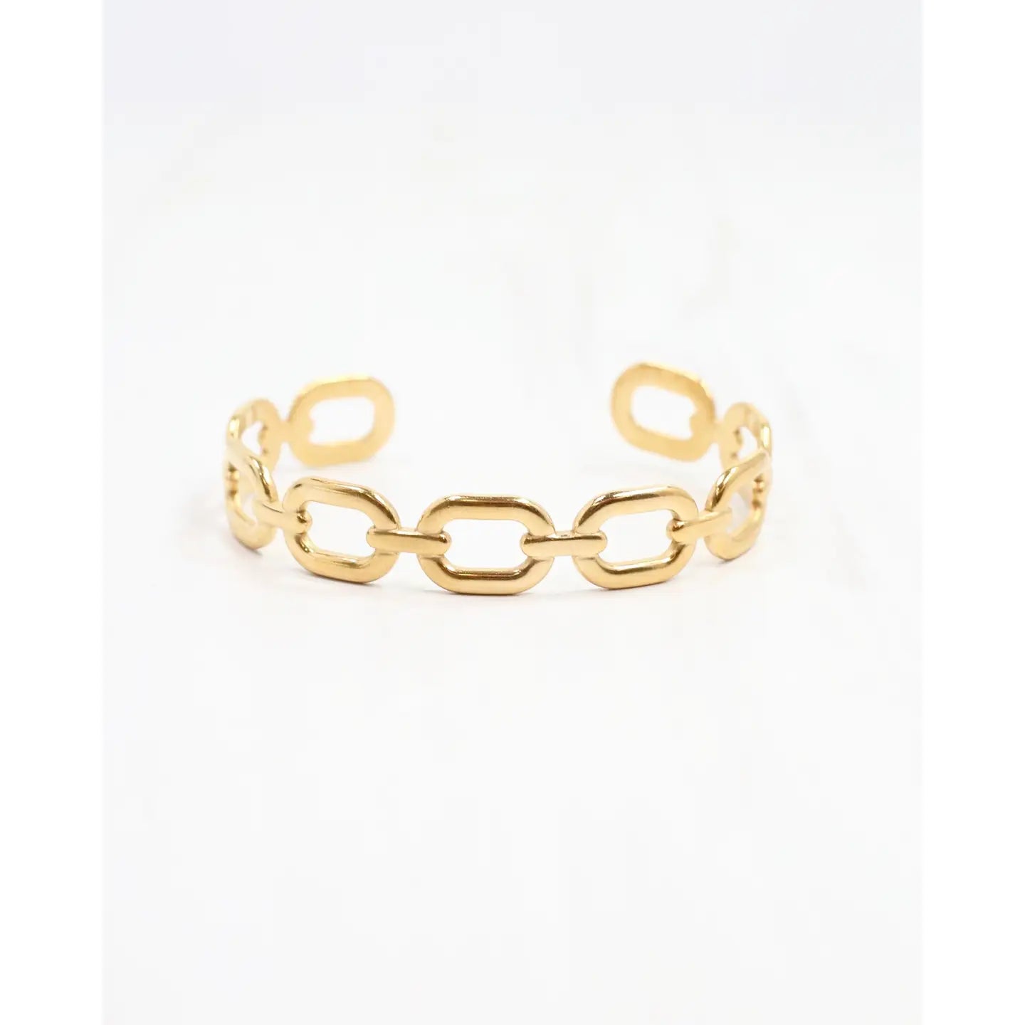 Jo-Anne Link Bangle Bracelet Gold