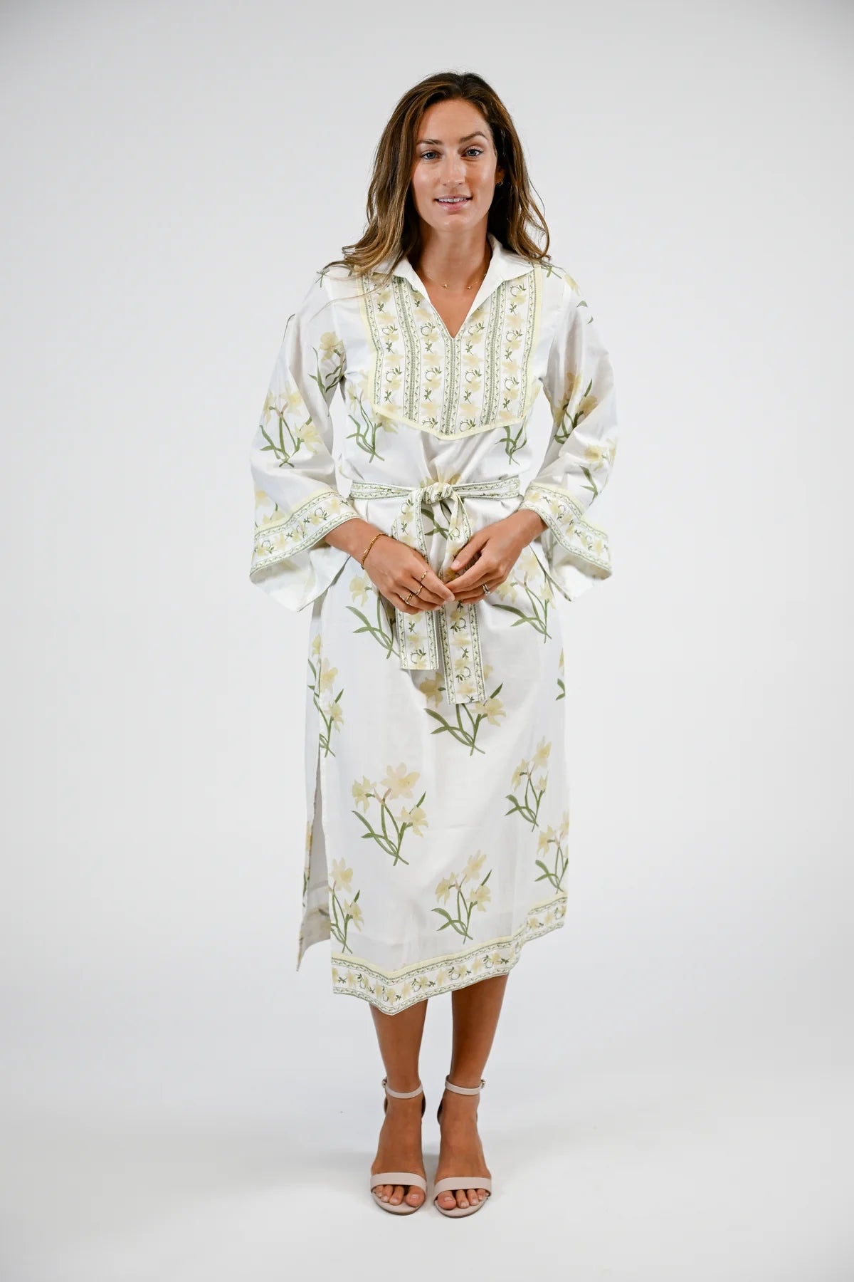 Brynn Maxi Daffodil Dress