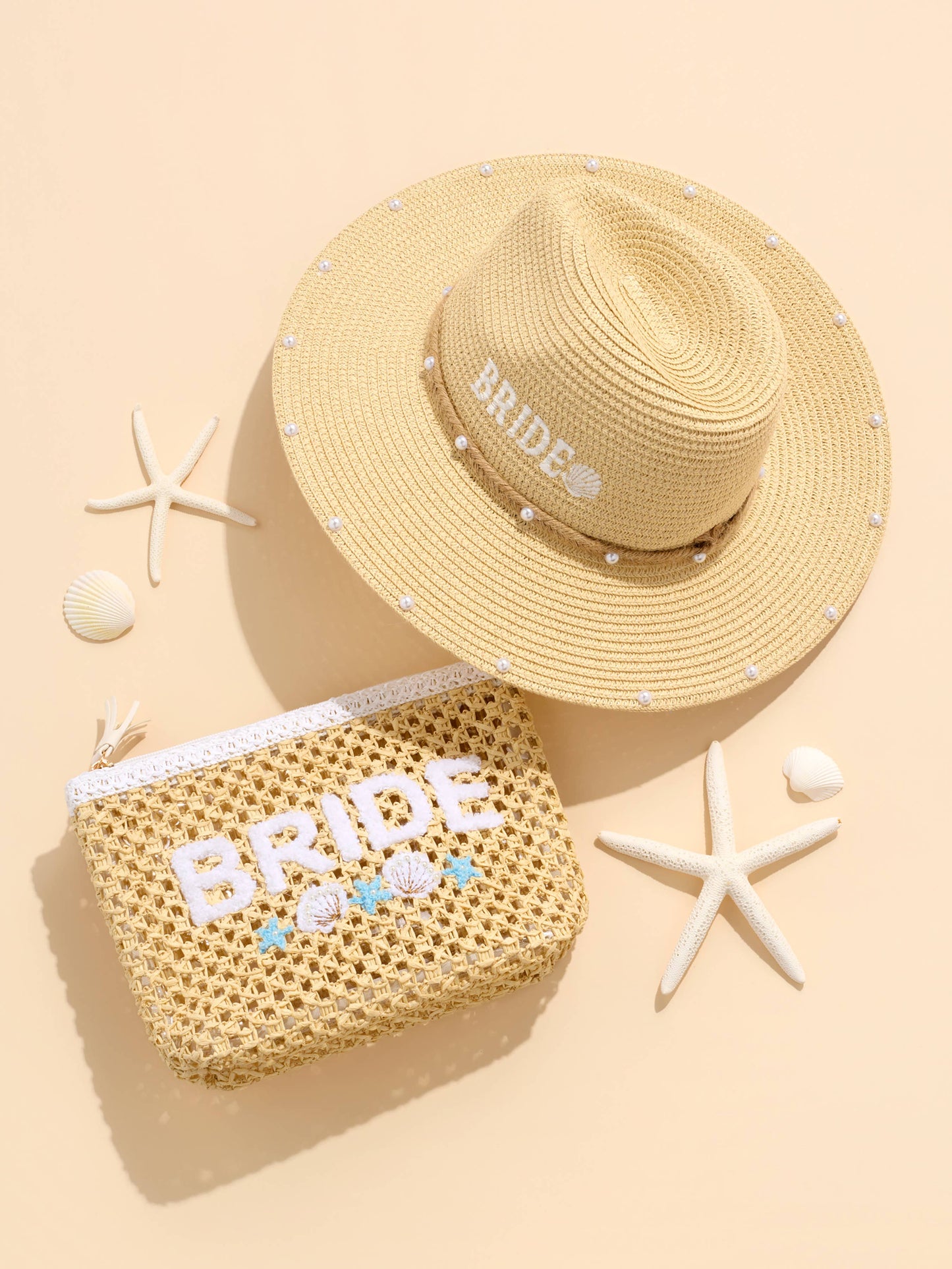 Bride Shell Zip Pouch