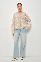 Malia Deer Print Cardigan