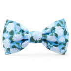Hydrangea Dog Bow Tie