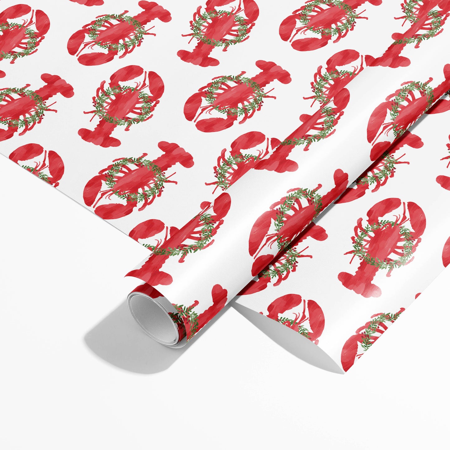 Holiday Lobster Gift Wrap