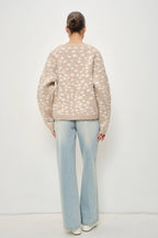 Malia Deer Print Cardigan