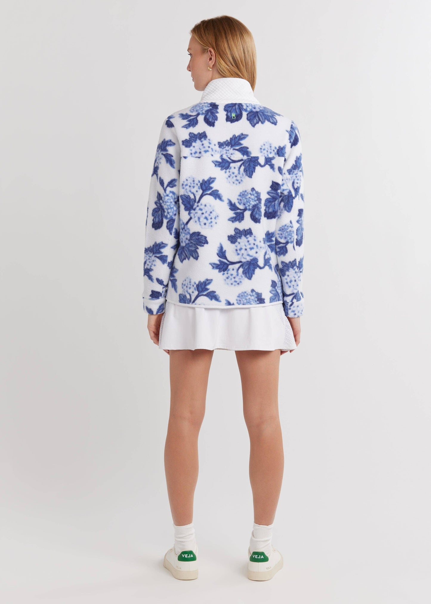 Dudley Stephens Cherry Lawn Pullover in Sherpa Fleece