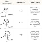 Golf Applique Dog Bandana