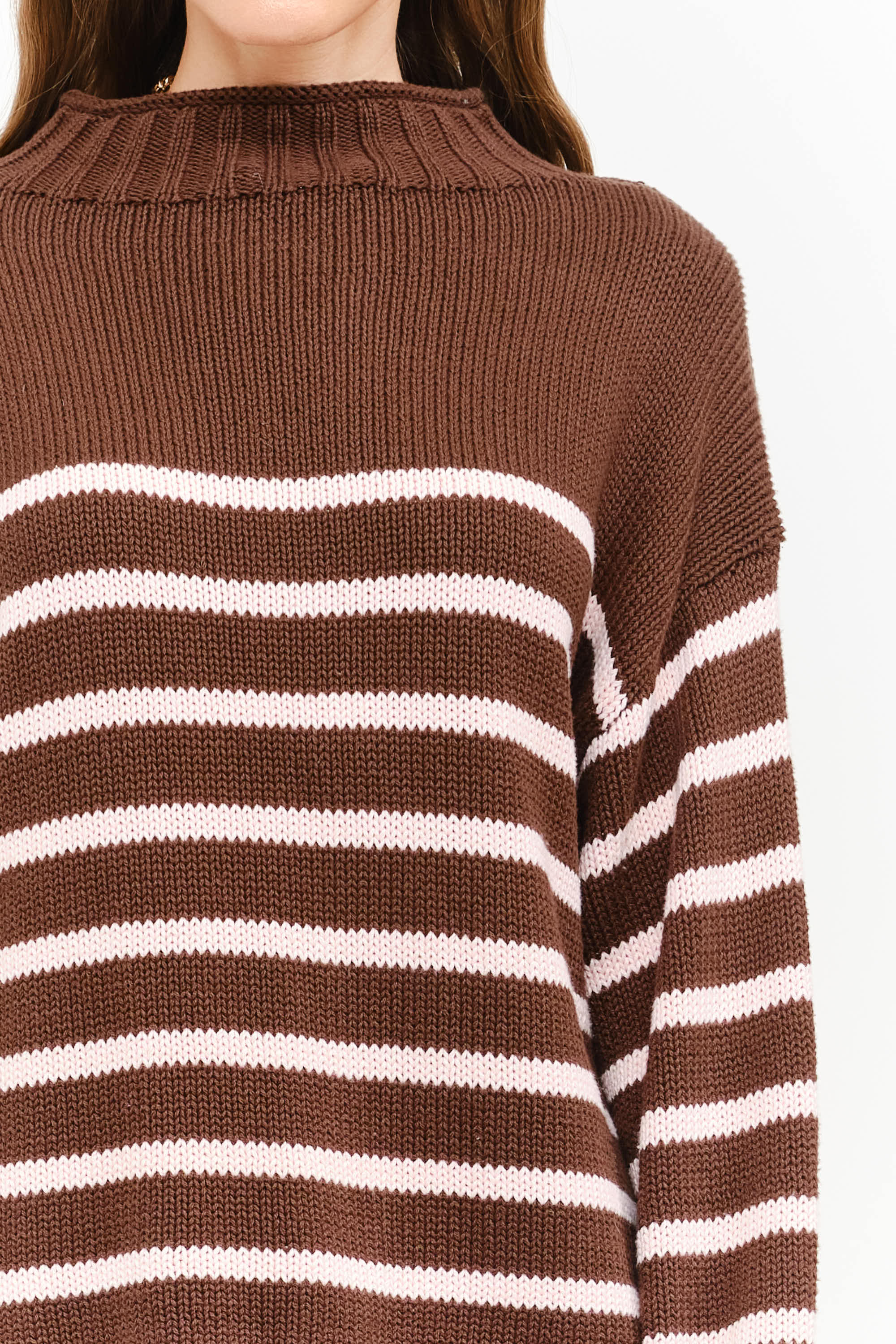 Skylar Sweater- Brown