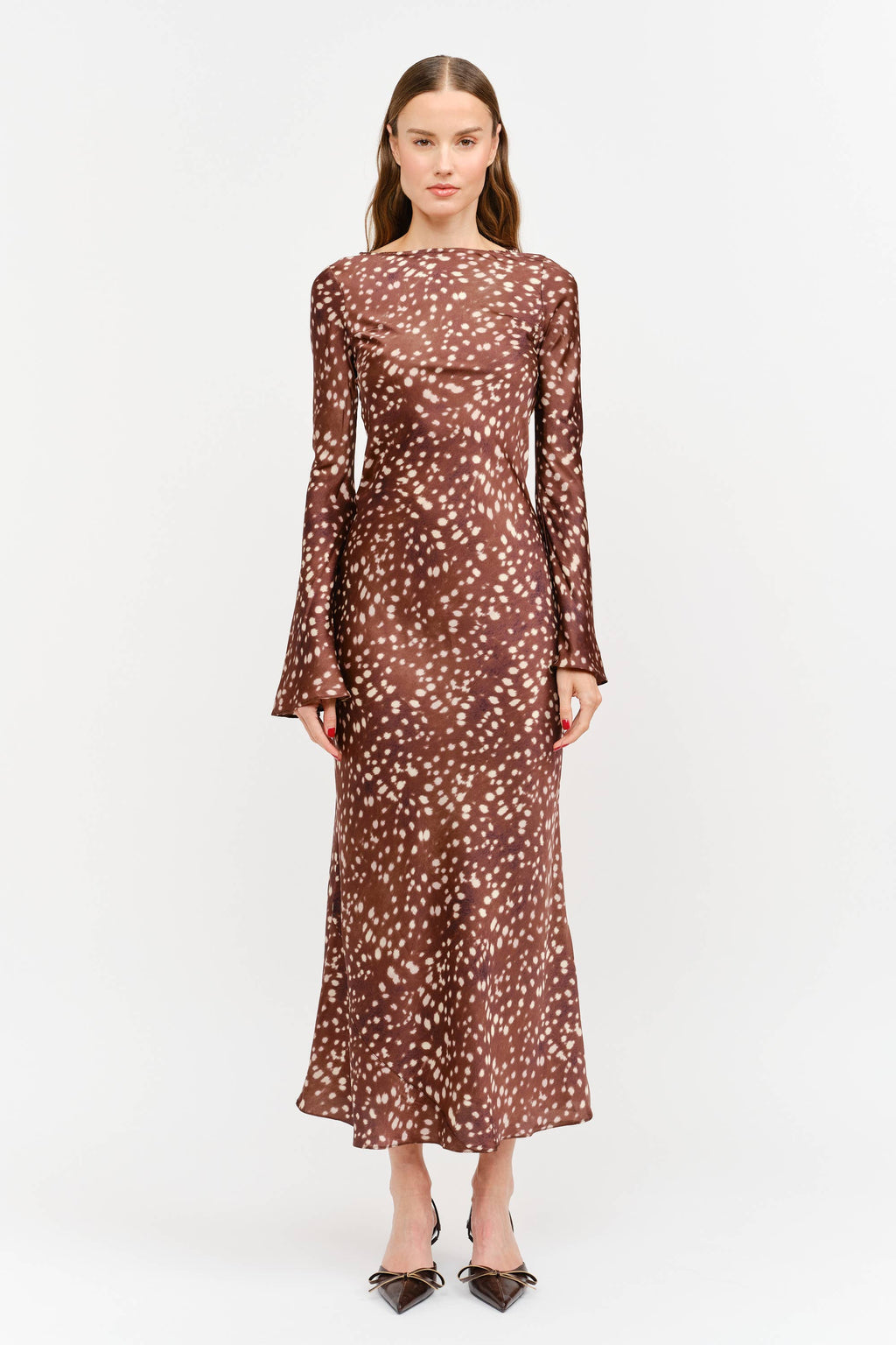 Georgie Dress- Deer Print