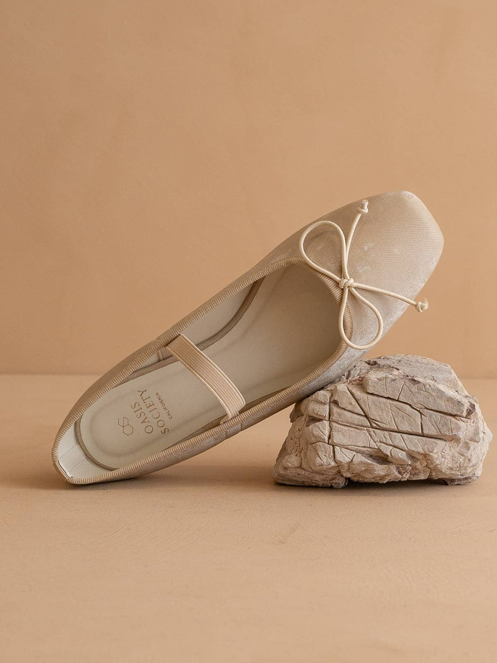 The London Beige | Ballet Pointe Flat