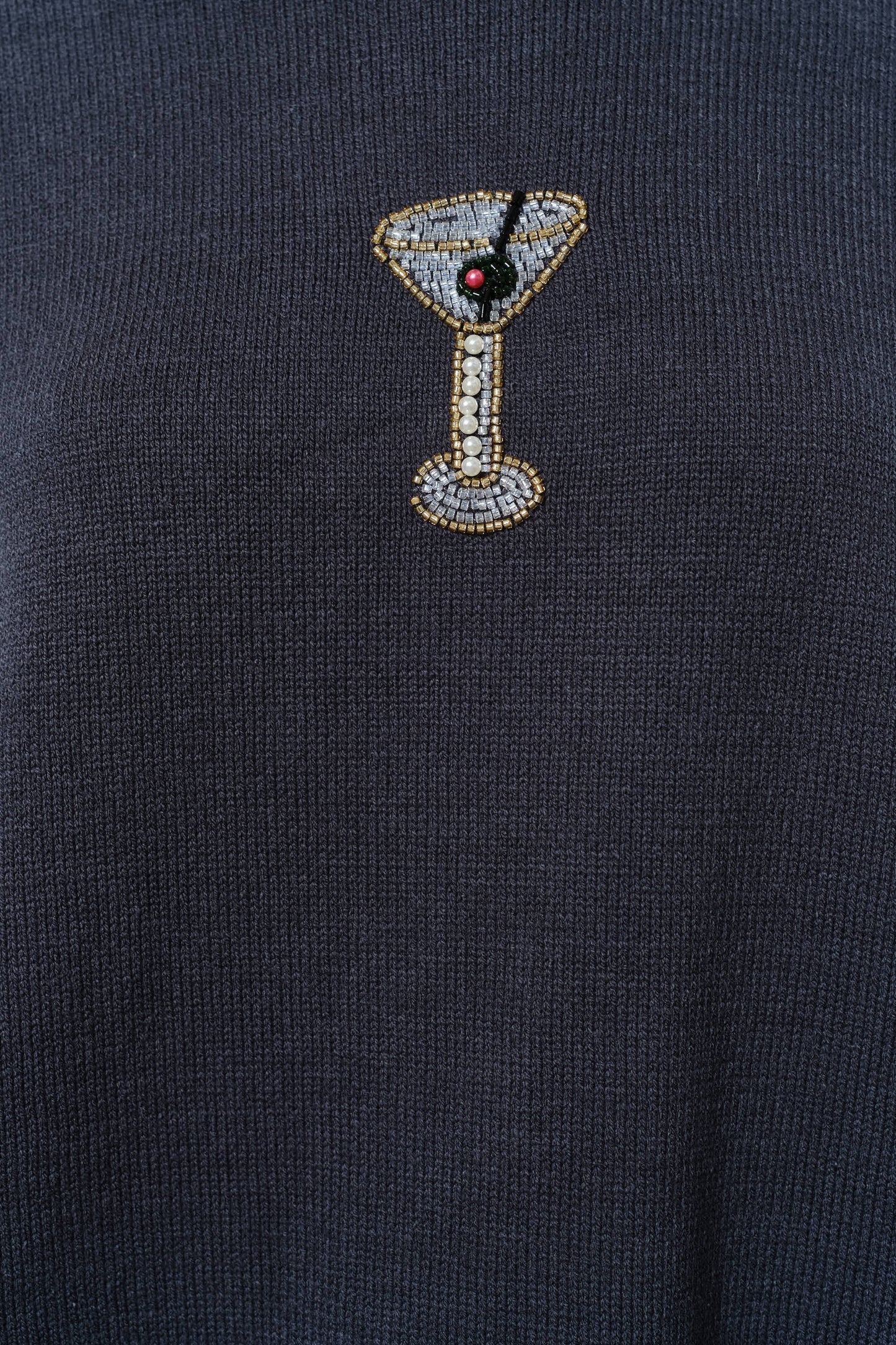 SORA MARTINI BEAD SWEATER