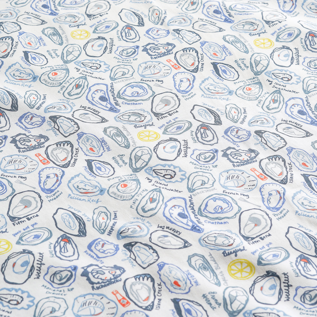 Oysters Large Travel Pouch