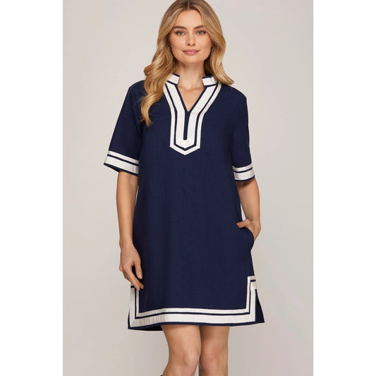 The Lisa Woven Dress