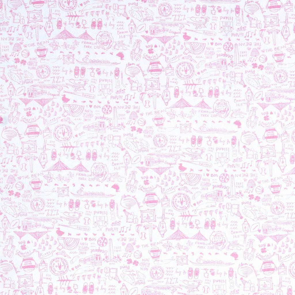 Joy Street Boston Baby Blanket Pink