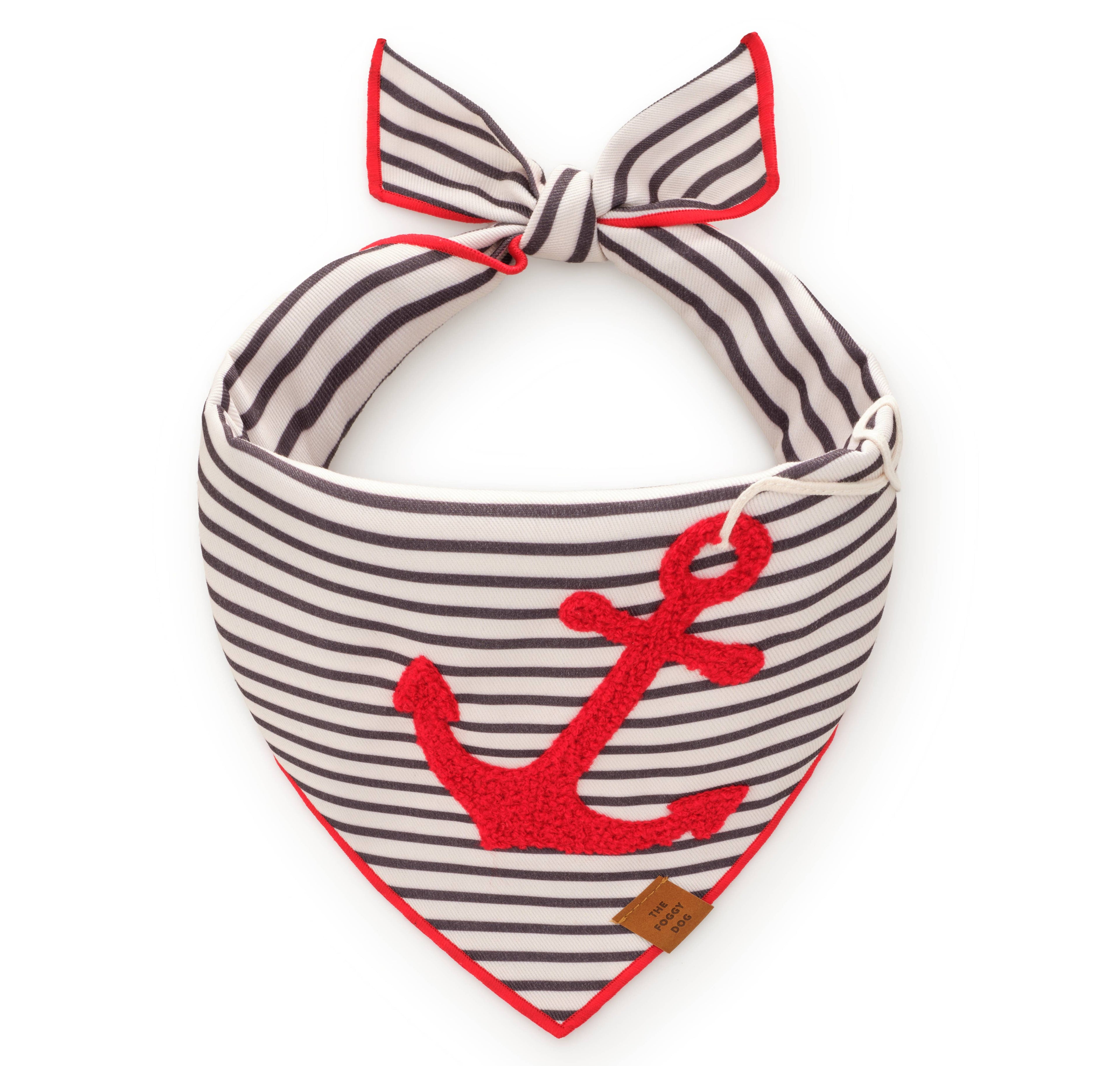 Anchor Applique Dog Bandana