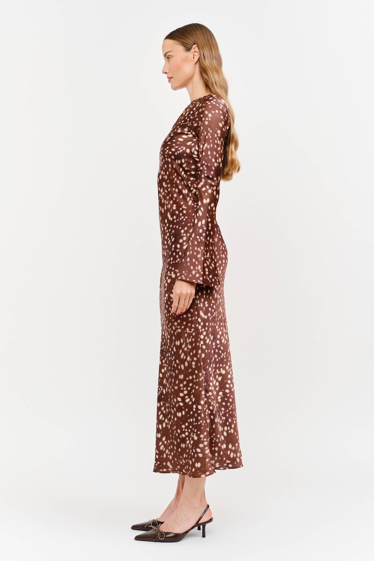 Georgie Dress- Deer Print