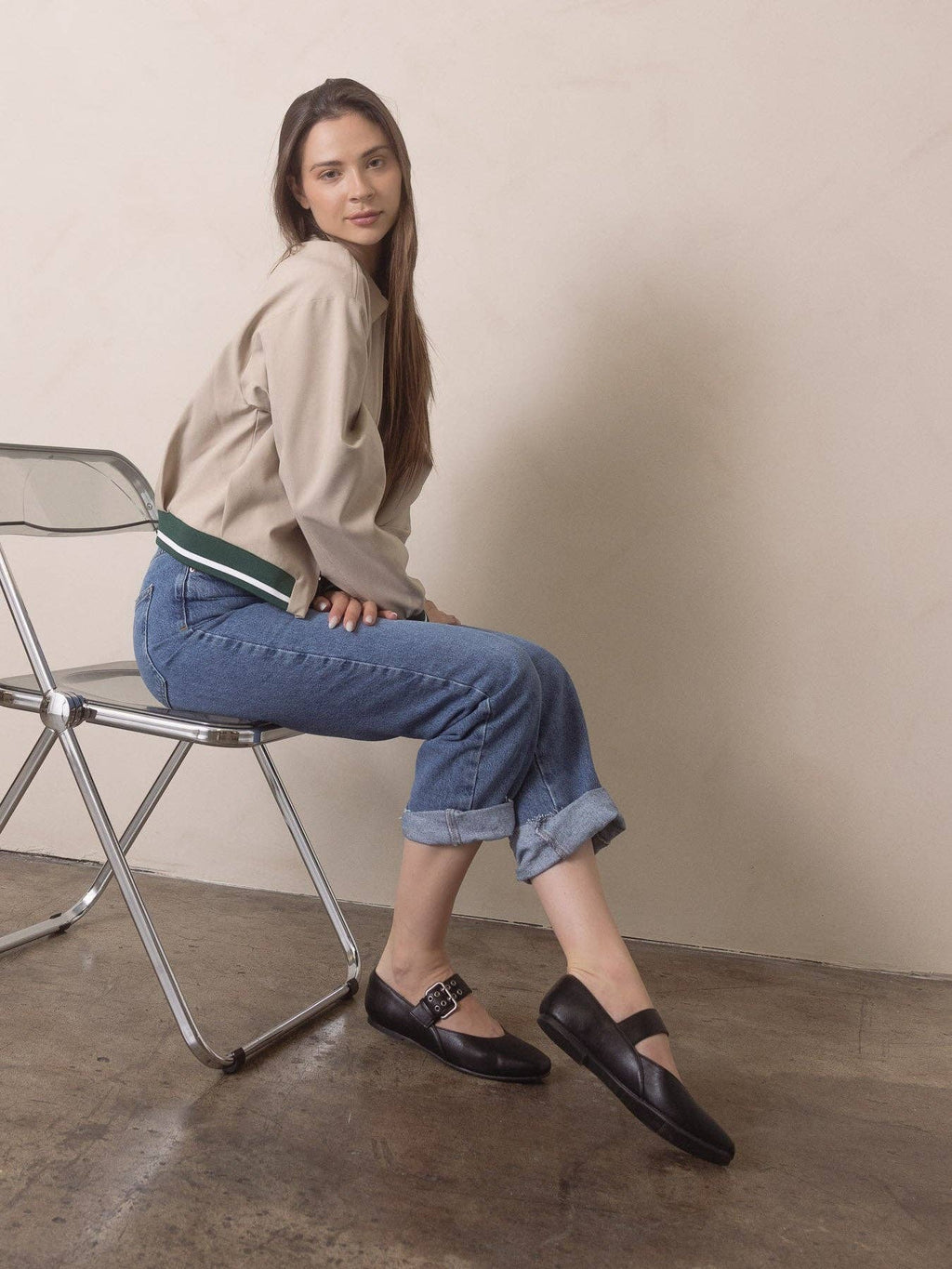 The Soho Black Ballet Flat