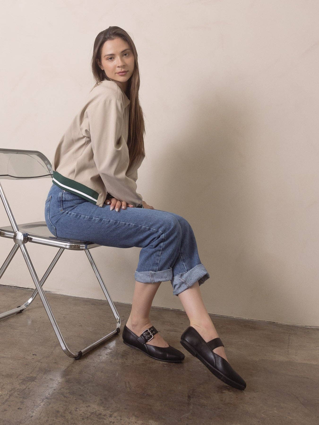 The Soho Black Ballet Flat