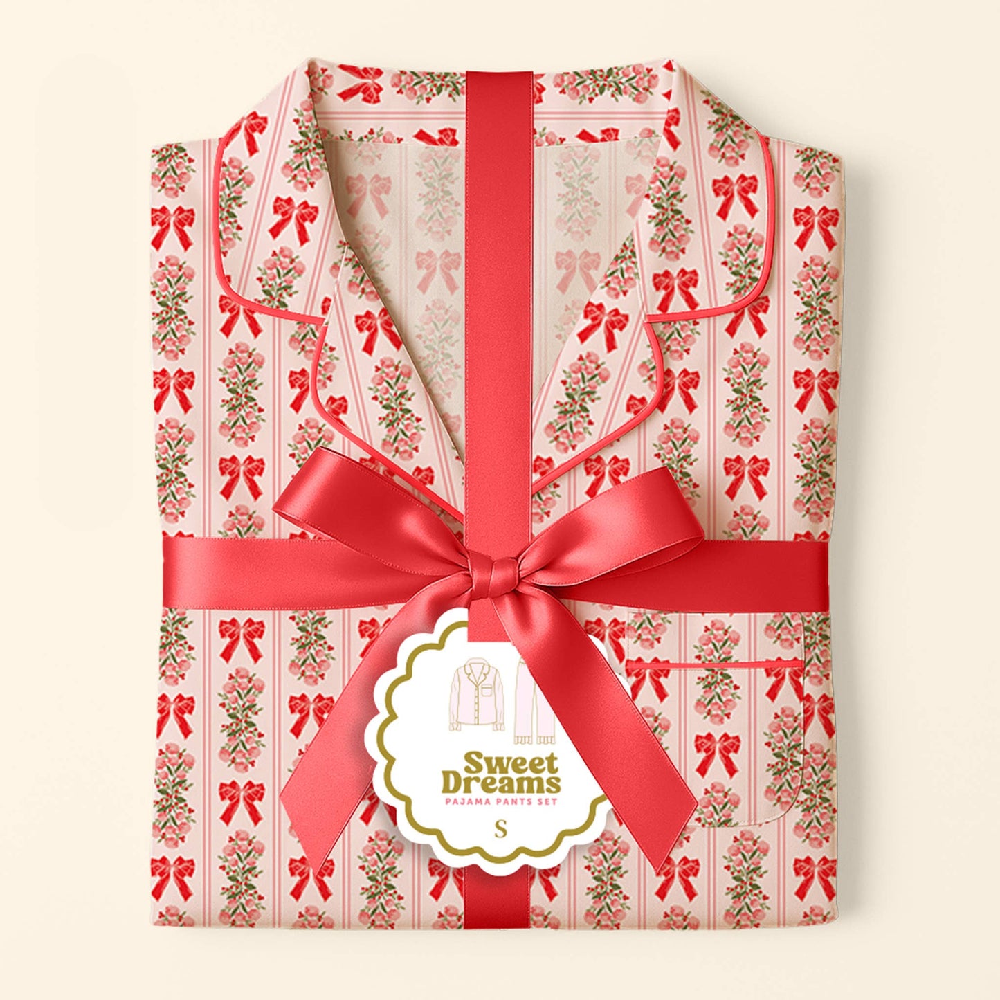 Sweet Dreams Pajama Pants Set-Oh So Merry