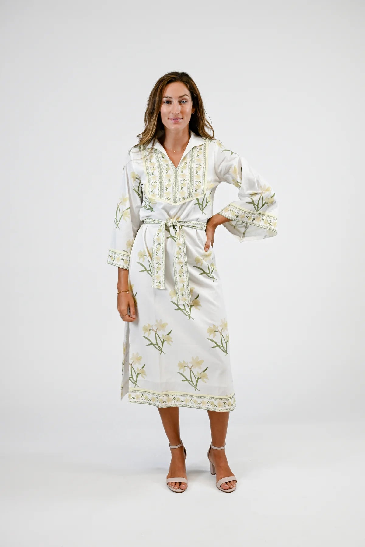 Brynn Maxi Daffodil Dress