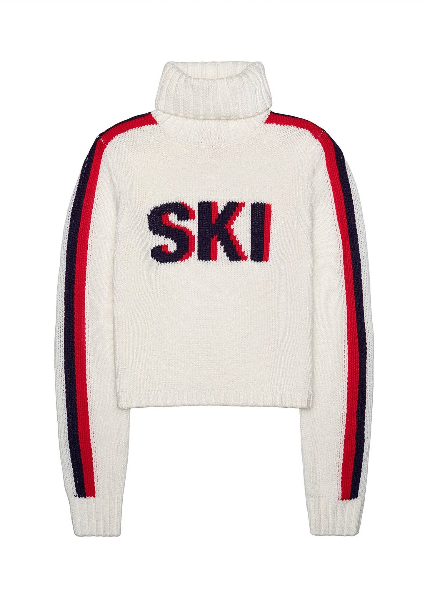 Jade Turtleneck Sweater - Ivory Ski