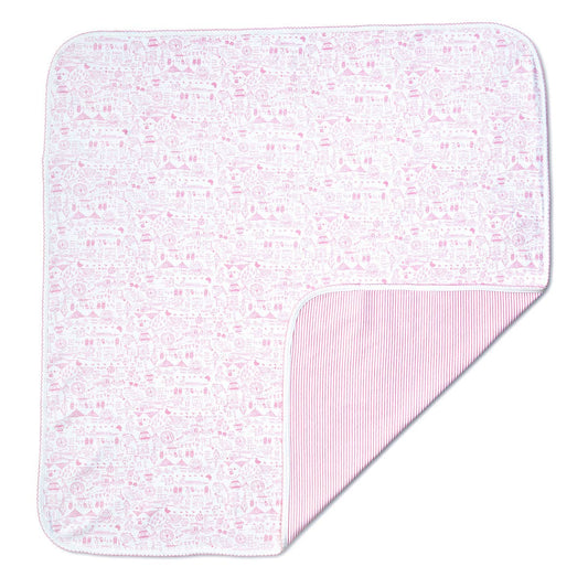 Joy Street Boston Baby Blanket Pink