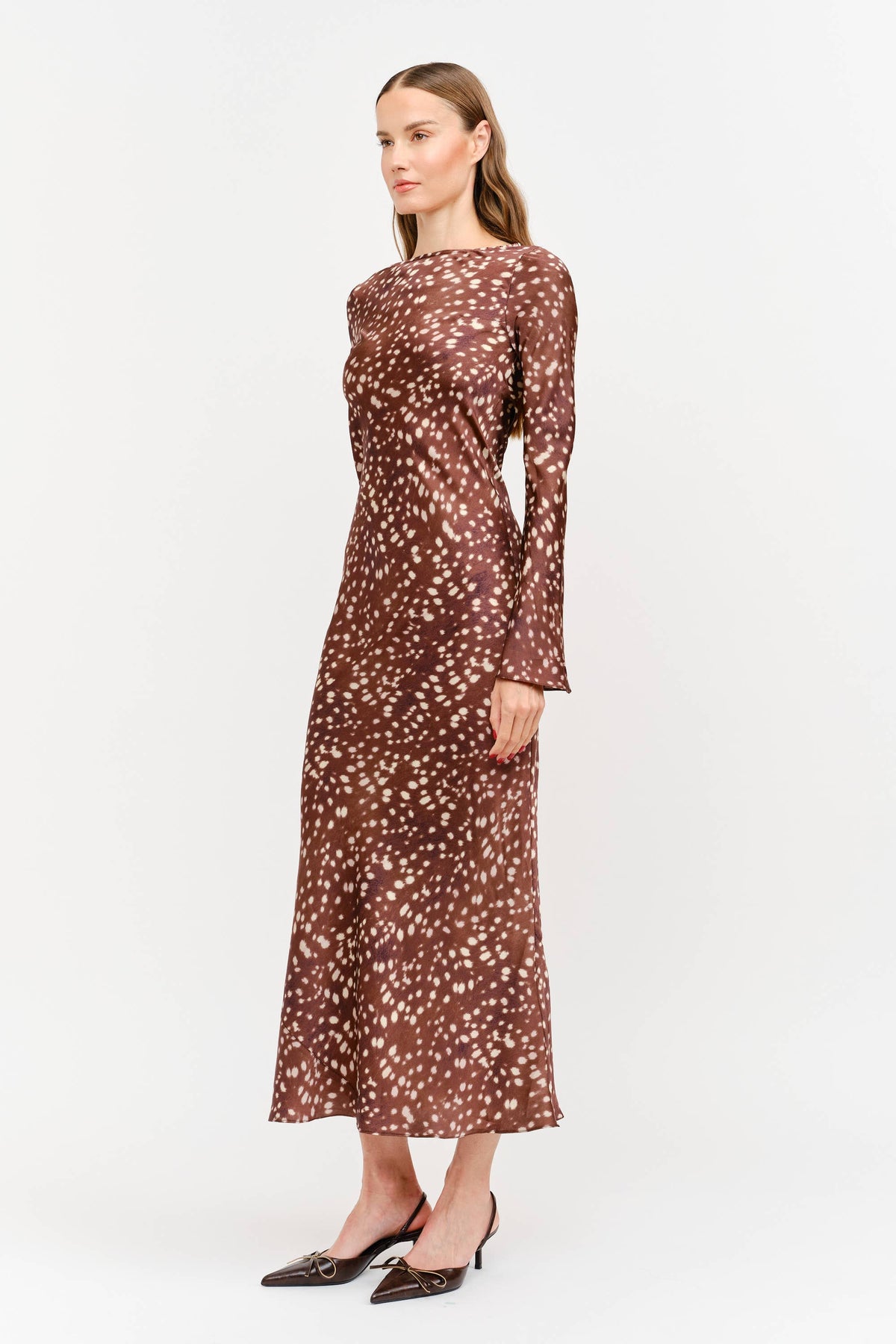 Georgie Dress- Deer Print