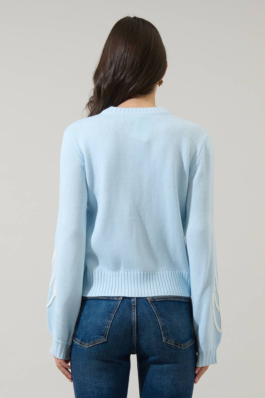 Celestial Floral Embroidered Sweater