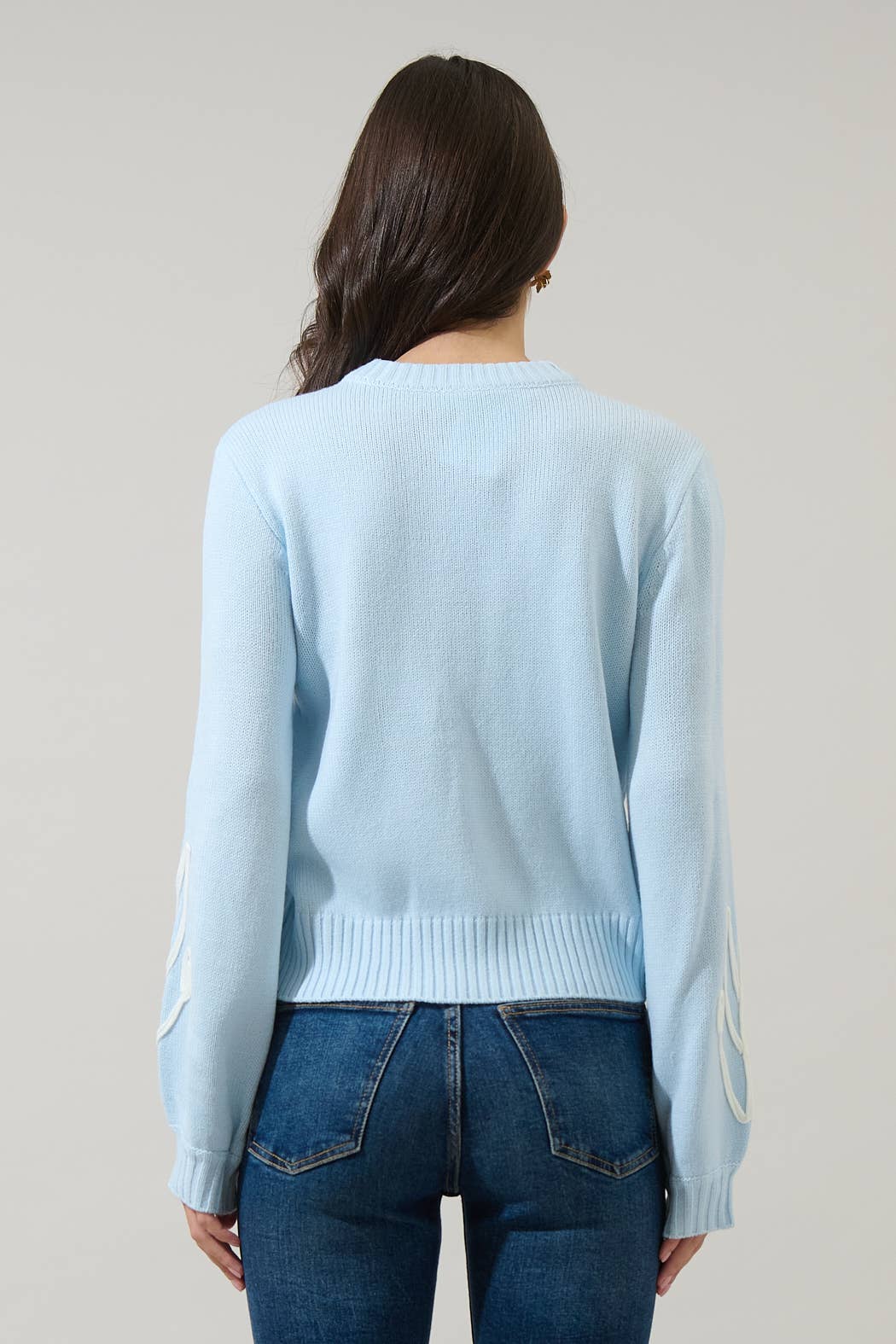 Celestial Floral Embroidered Sweater