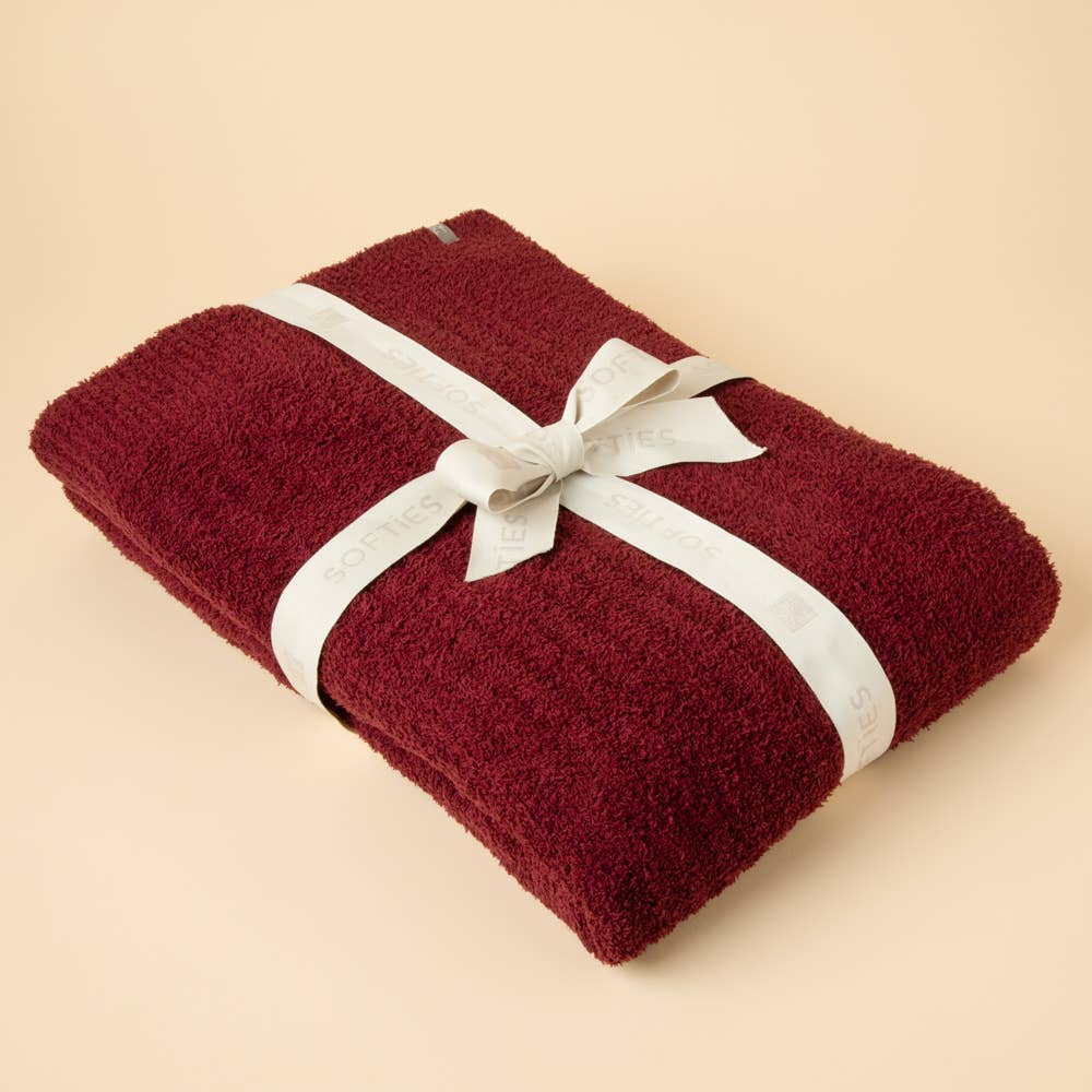 Softies Solid Rib Marshmallow Blanket