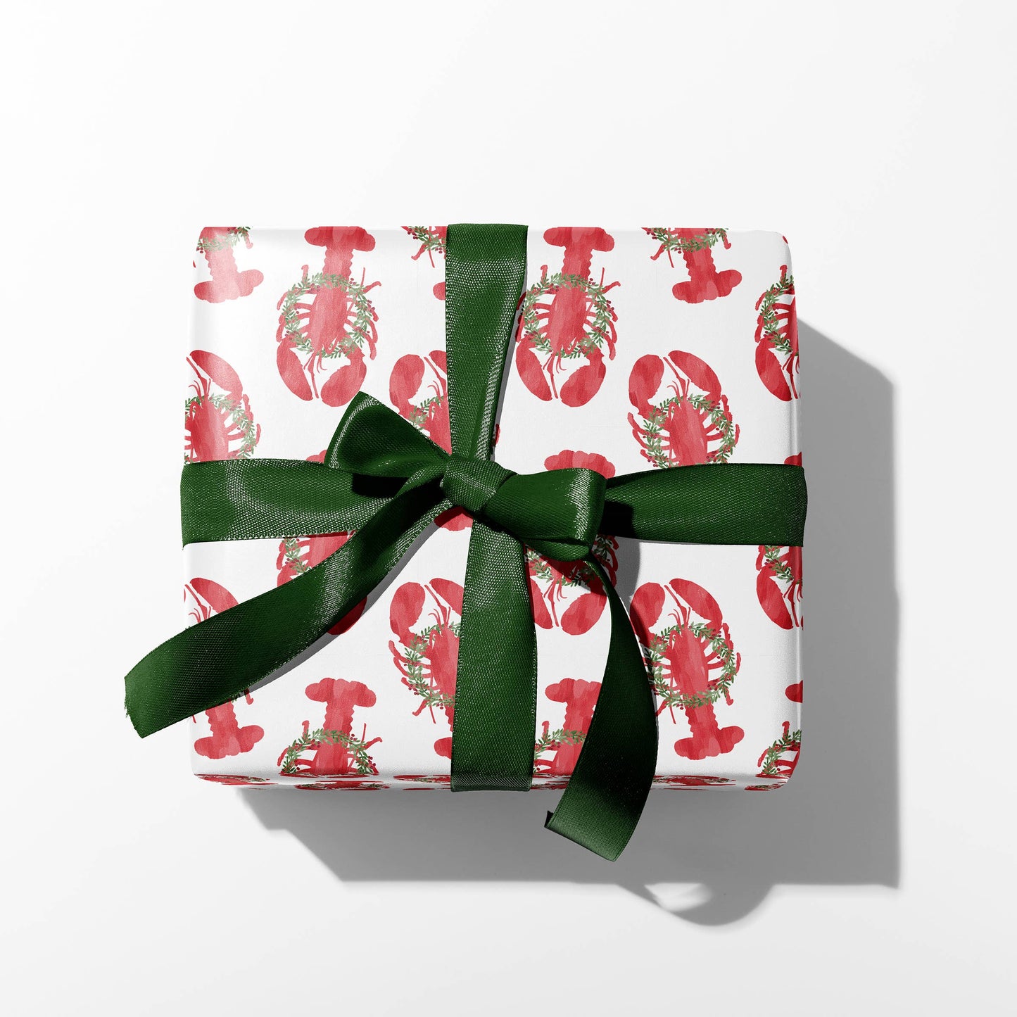 Holiday Lobster Gift Wrap