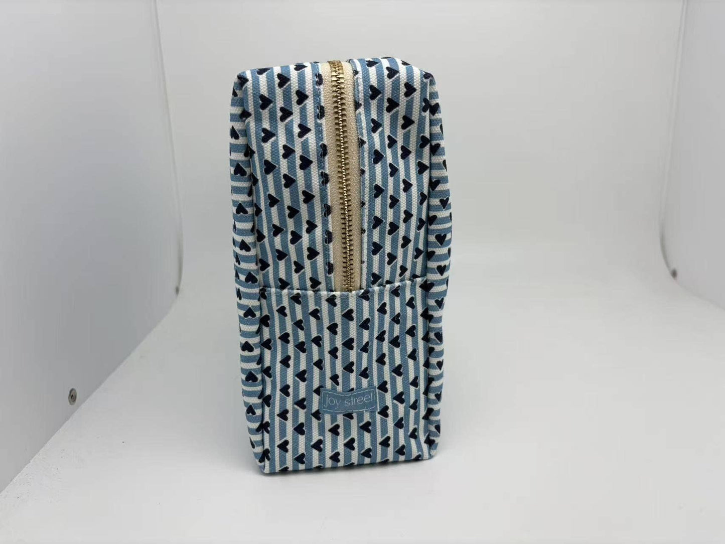 Joy Street Sailor Hearts Blue Pouch