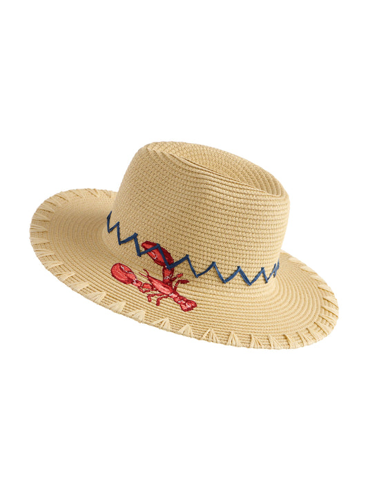Lobster Straw Hat