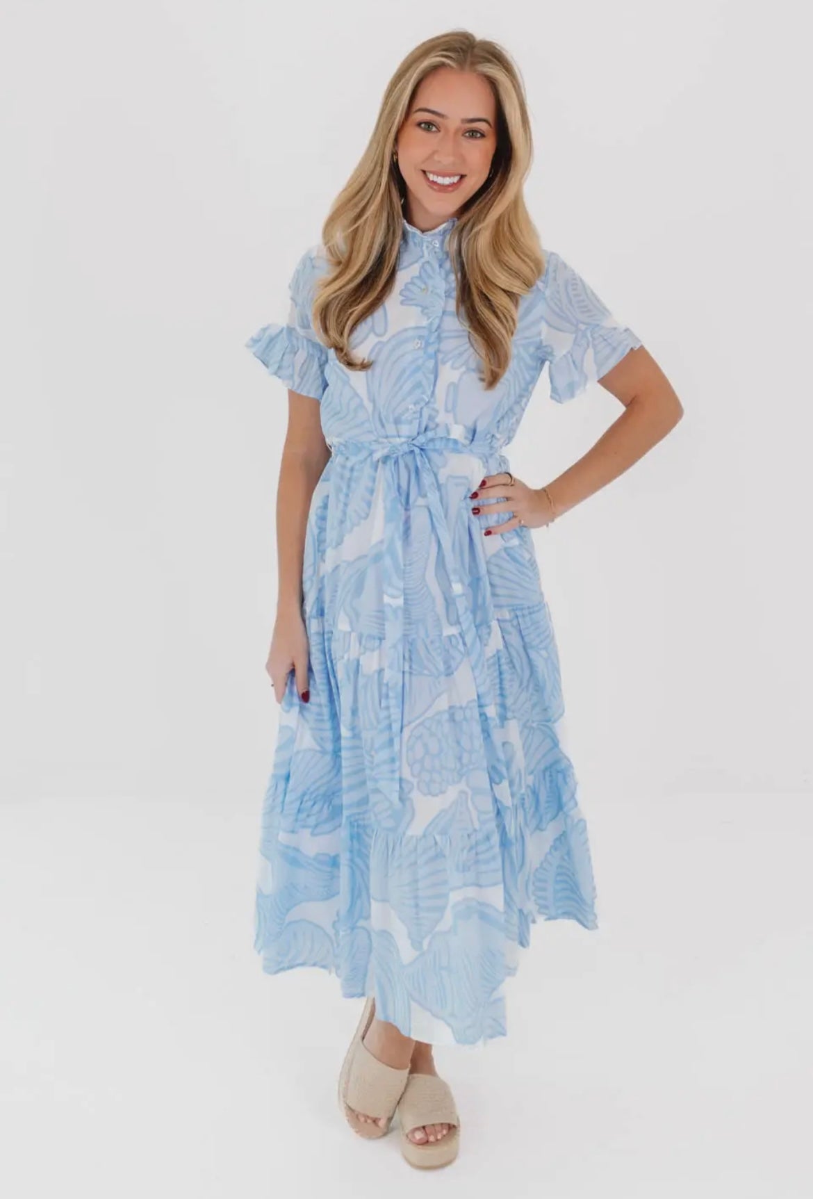 J Marie Charlotte Midi Dress