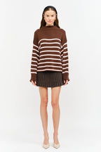 Skylar Sweater- Brown