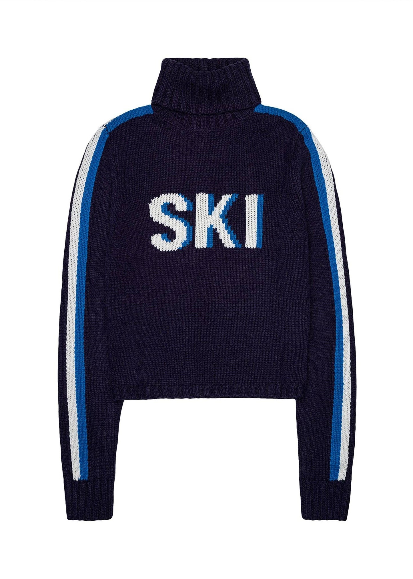 Jade Turtleneck Sweater - Navy Ski