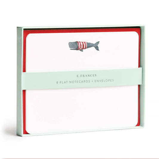 Frankie the Whale Flat Notes Stationery (Boxed Set of 8)