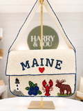Signature Maine Beaded Shoulder Bag