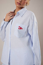 Lobster Embroidered Top