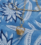 Nantucket Basket Charm + Necklace