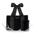 Special Edition Bow Midnight Black Jelly Tote w/ Phone Pouch