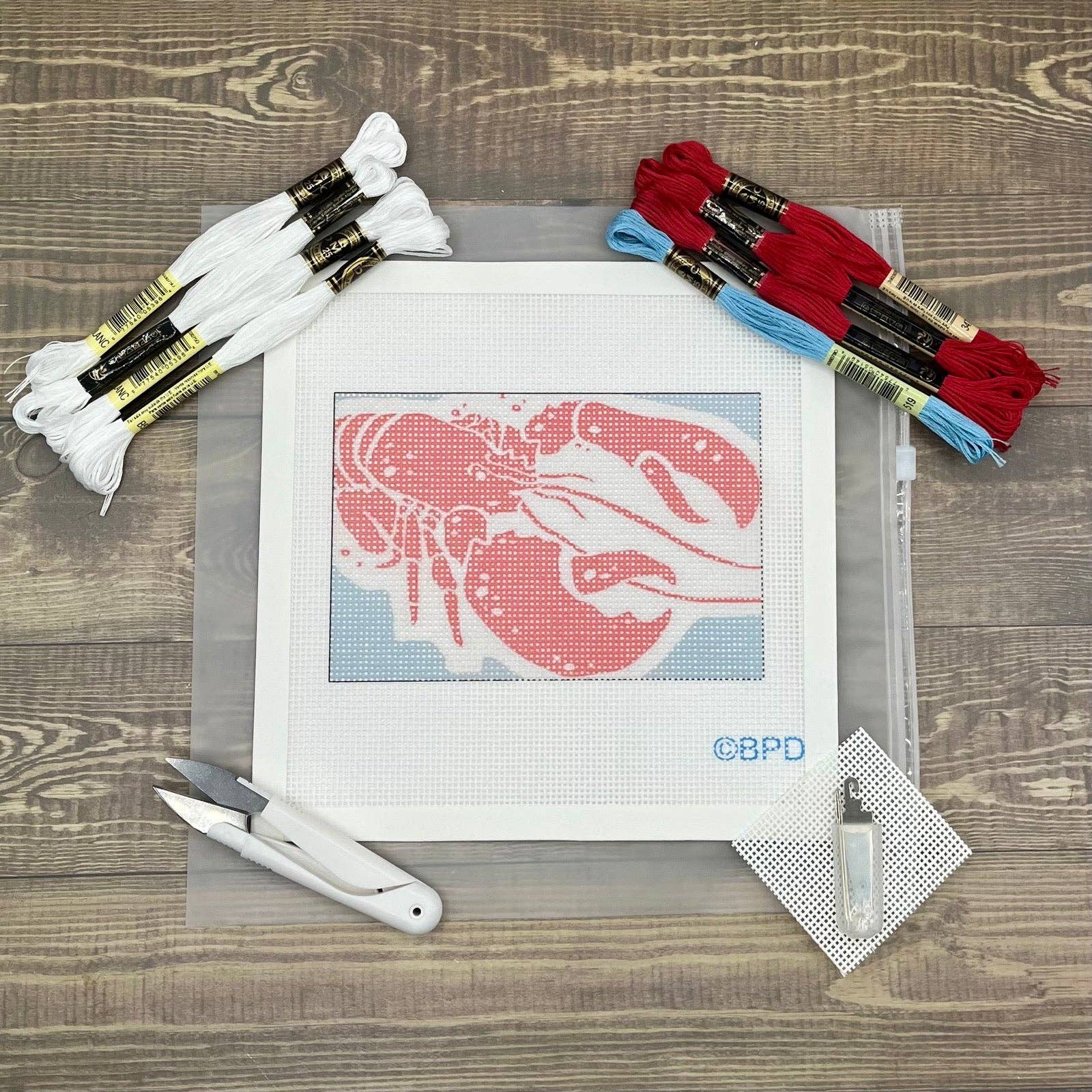 Lobster Needlepoint Kit