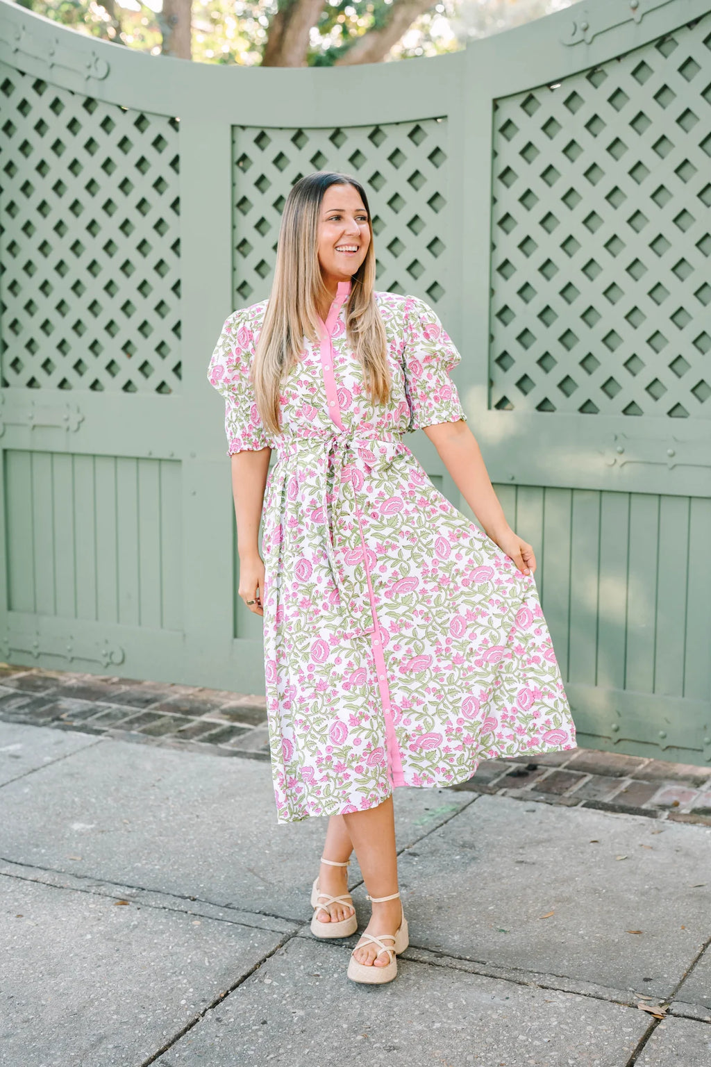 Kiawah Dress Petal Pink