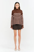 Skylar Sweater- Brown