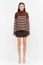 Skylar Sweater- Brown