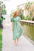 Victoria Dunn Hurley Green Tea Dress