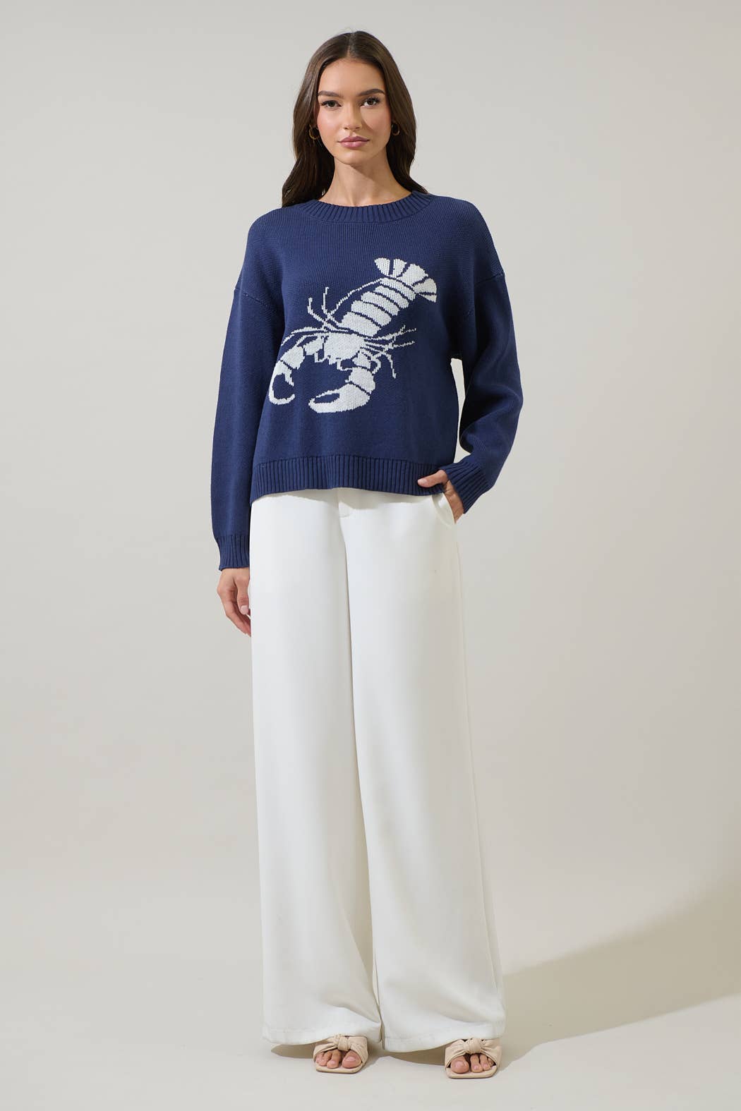 Lobster Roll Crewneck Sweater