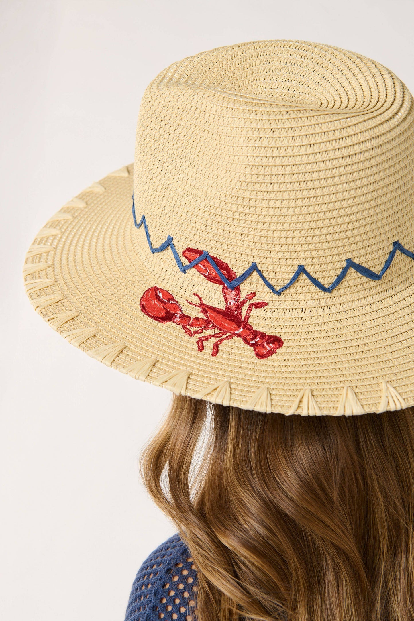 Lobster Straw Hat